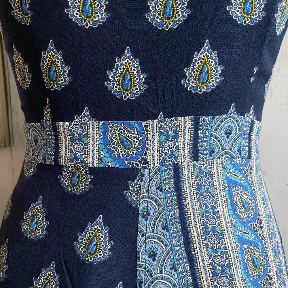 NWOT Anthropologie Paisley Printed Handkerchief Dress - Picture 14 of 15